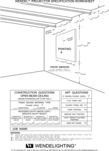 Radiant Ceiling Worksheet.pdf WENDEL® Projector Art Lighting Worksheets | Open & Soffit Ceiling | Art ...